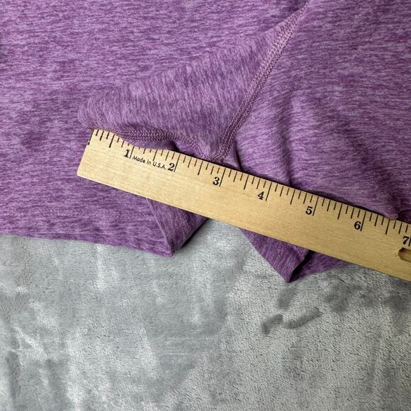 Outdoor Voices Shorts Womens Small Heathered Purple 3" Inseam High Waist Running - Picture 8 of 8